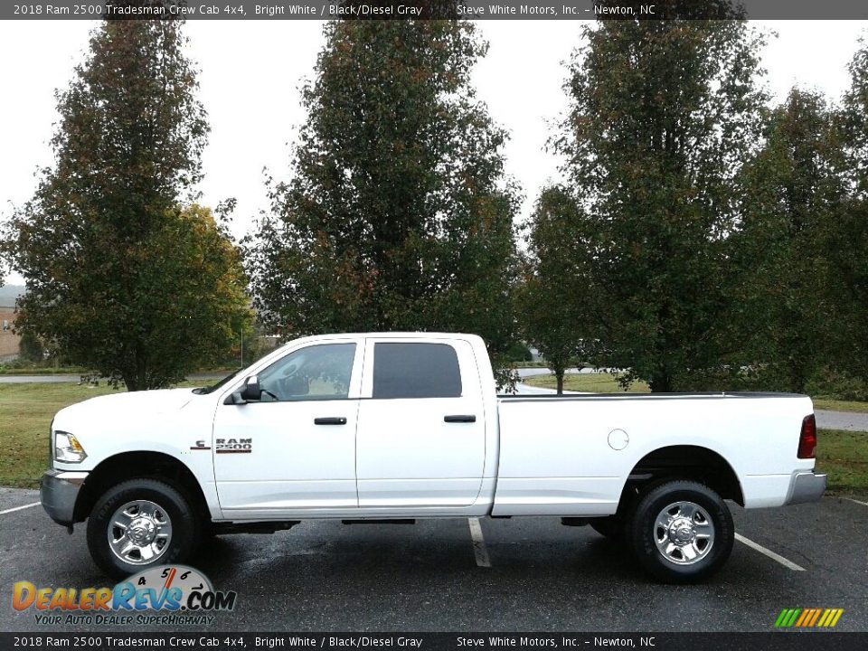 Bright White 2018 Ram 2500 Tradesman Crew Cab 4x4 Photo #1