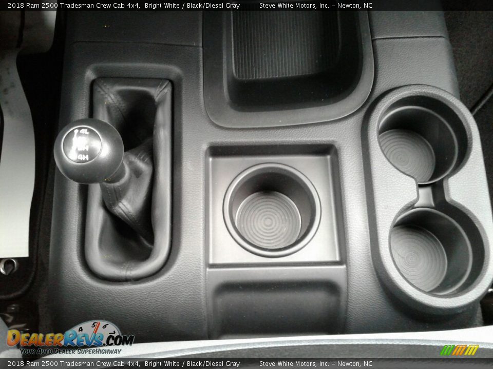 2018 Ram 2500 Tradesman Crew Cab 4x4 Bright White / Black/Diesel Gray Photo #22