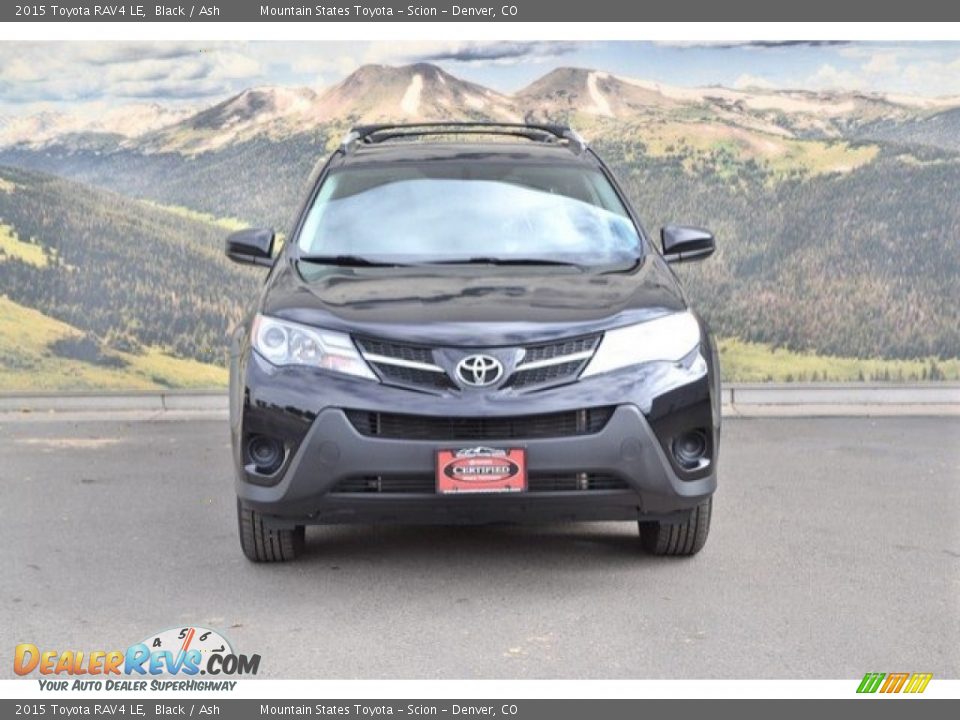 2015 Toyota RAV4 LE Black / Ash Photo #4