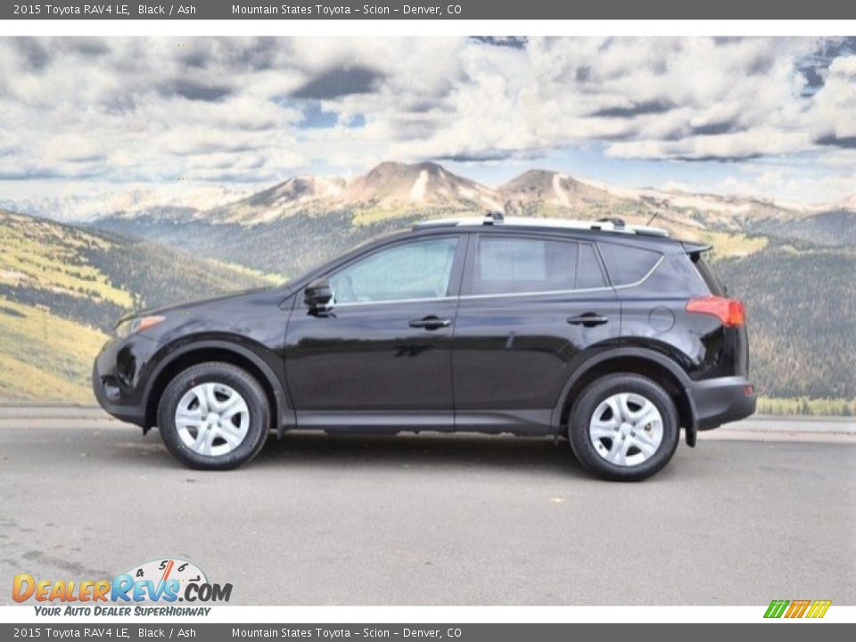 2015 Toyota RAV4 LE Black / Ash Photo #6