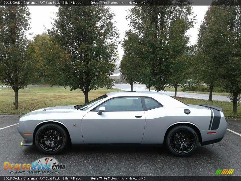 2018 Dodge Challenger R/T Scat Pack Billet / Black Photo #1