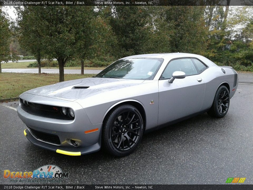 2018 Dodge Challenger R/T Scat Pack Billet / Black Photo #2