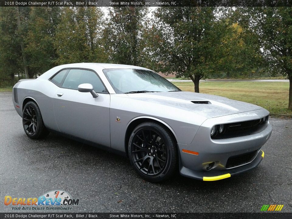 2018 Dodge Challenger R/T Scat Pack Billet / Black Photo #4