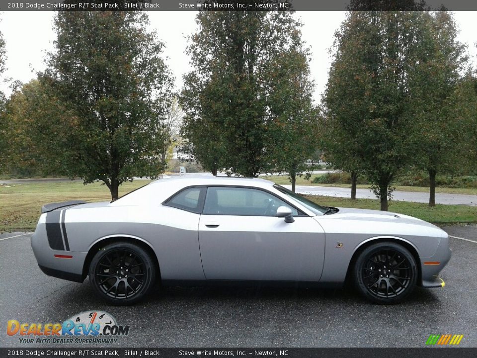 2018 Dodge Challenger R/T Scat Pack Billet / Black Photo #5