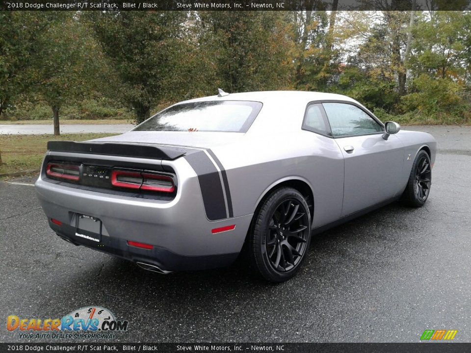 2018 Dodge Challenger R/T Scat Pack Billet / Black Photo #6