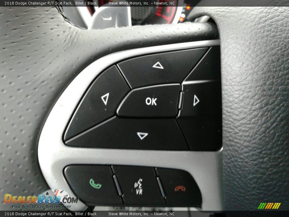 2018 Dodge Challenger R/T Scat Pack Billet / Black Photo #17