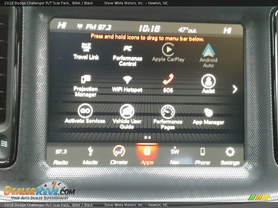 2018 Dodge Challenger R/T Scat Pack Billet / Black Photo #25