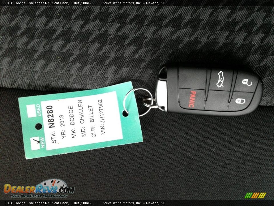 2018 Dodge Challenger R/T Scat Pack Billet / Black Photo #32