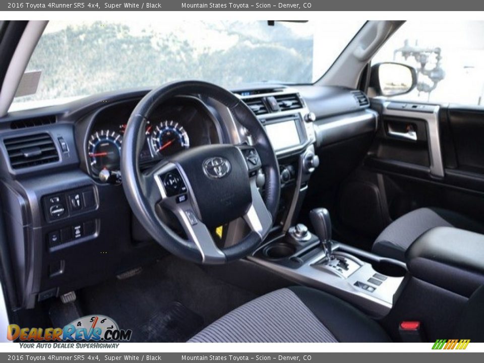 2016 Toyota 4Runner SR5 4x4 Super White / Black Photo #10