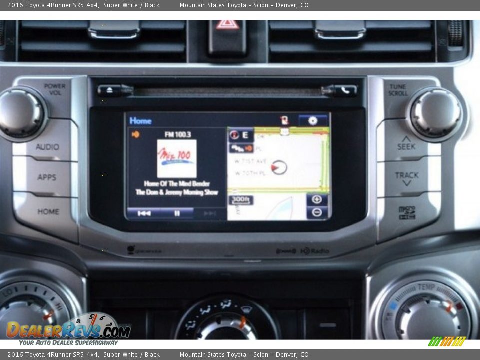 2016 Toyota 4Runner SR5 4x4 Super White / Black Photo #15