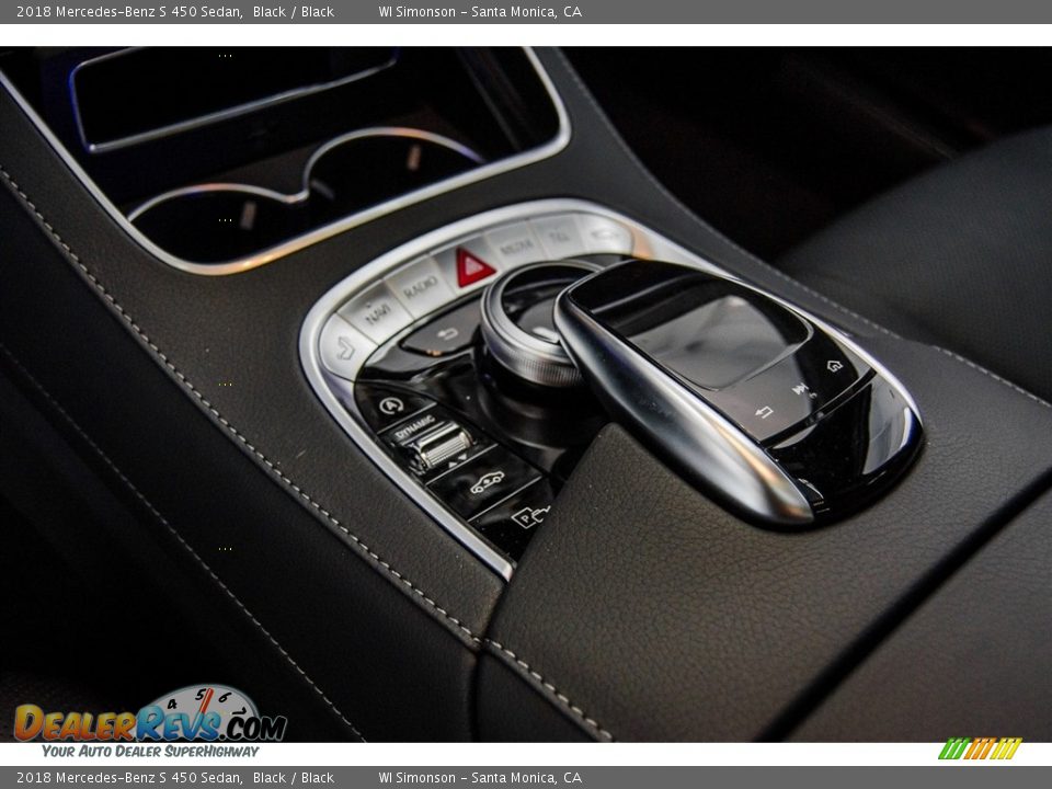 2018 Mercedes-Benz S 450 Sedan Black / Black Photo #7