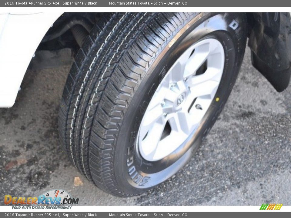 2016 Toyota 4Runner SR5 4x4 Super White / Black Photo #28