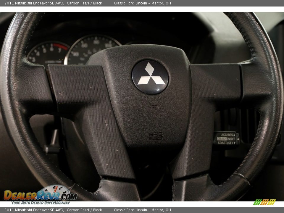 2011 Mitsubishi Endeavor SE AWD Carbon Pearl / Black Photo #7