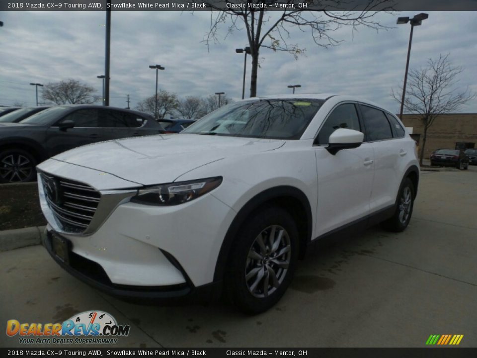 2018 Mazda CX-9 Touring AWD Snowflake White Pearl Mica / Black Photo #1