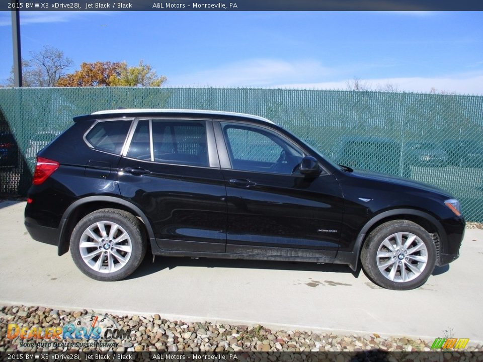 2015 BMW X3 xDrive28i Jet Black / Black Photo #2