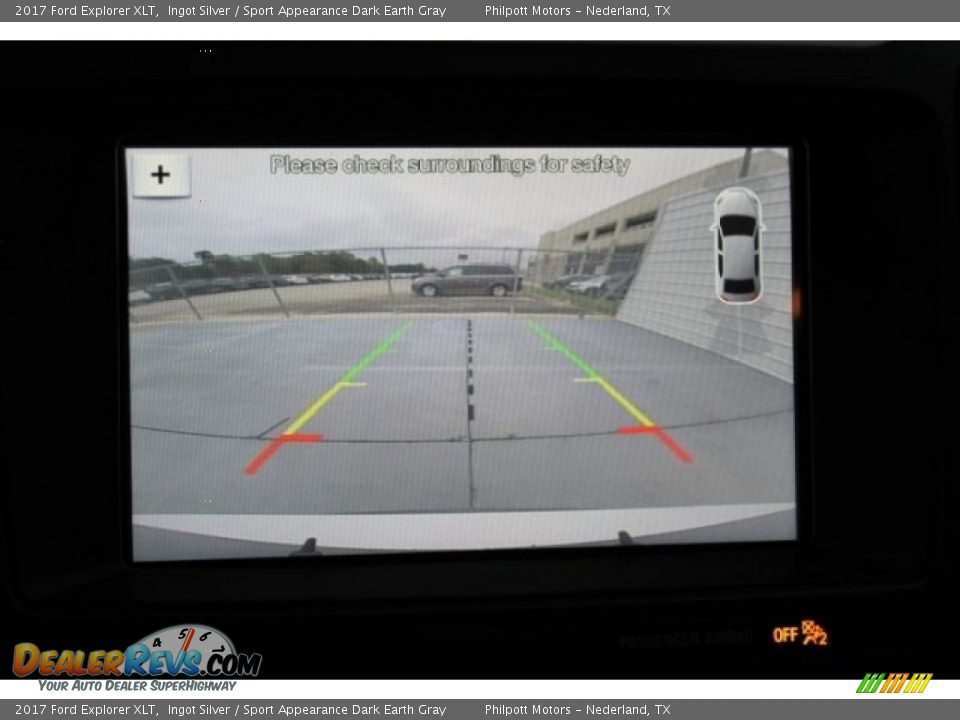 2017 Ford Explorer XLT Ingot Silver / Sport Appearance Dark Earth Gray Photo #13