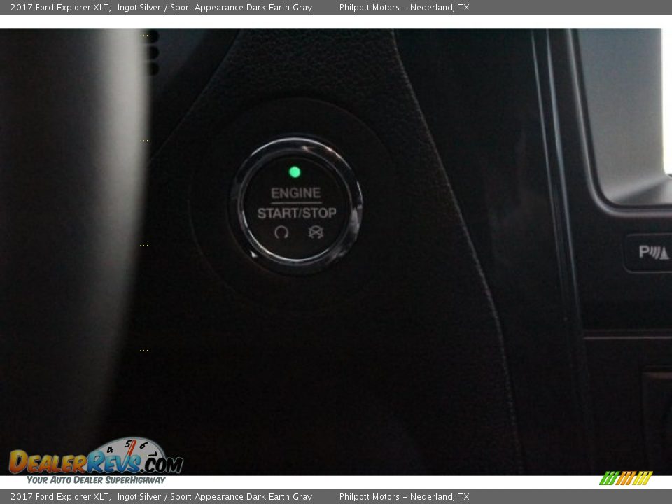 2017 Ford Explorer XLT Ingot Silver / Sport Appearance Dark Earth Gray Photo #15