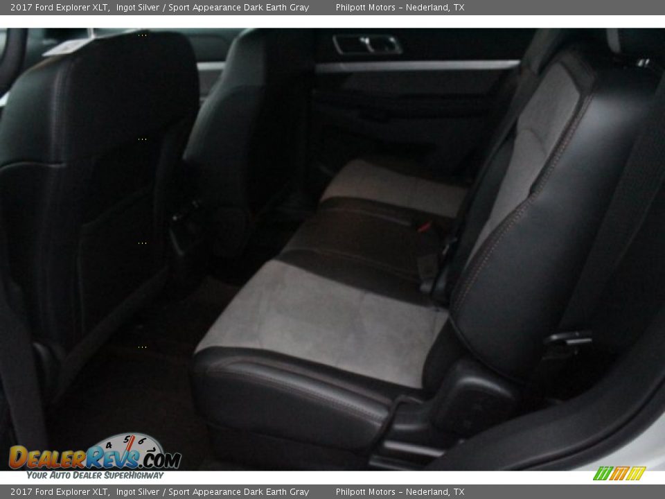 2017 Ford Explorer XLT Ingot Silver / Sport Appearance Dark Earth Gray Photo #19