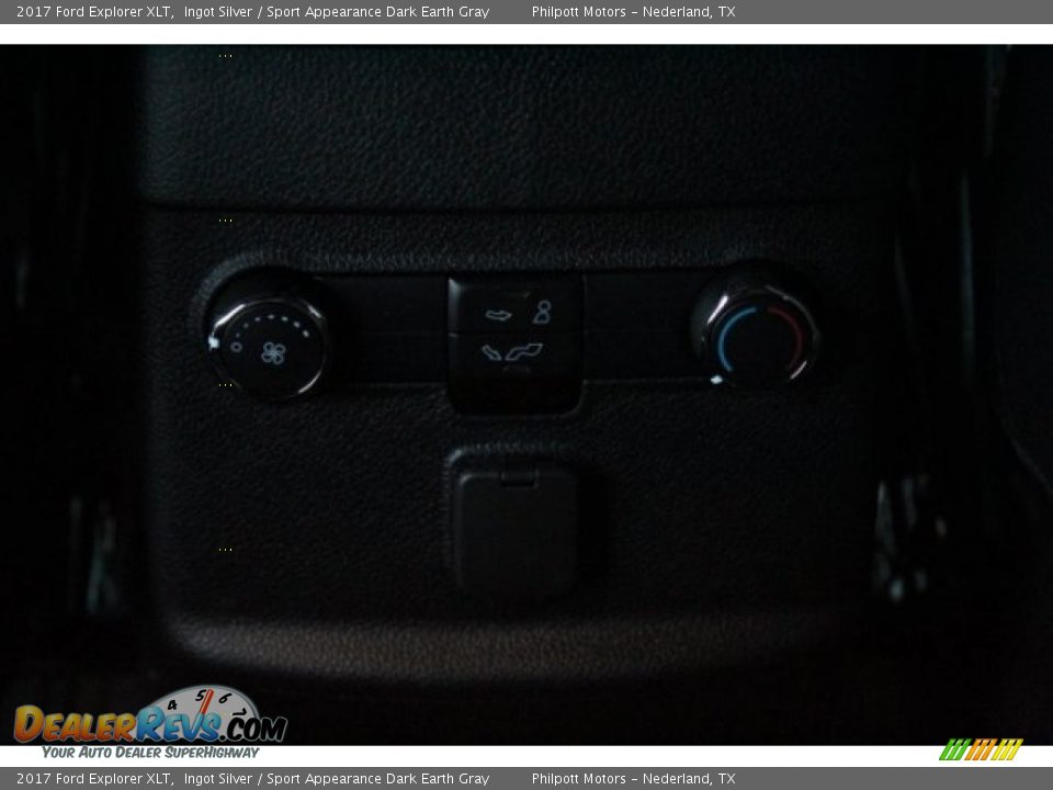 2017 Ford Explorer XLT Ingot Silver / Sport Appearance Dark Earth Gray Photo #20