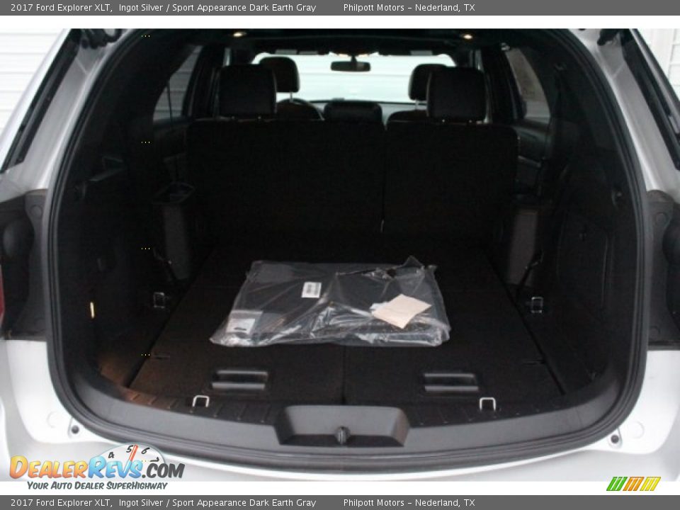 2017 Ford Explorer XLT Ingot Silver / Sport Appearance Dark Earth Gray Photo #23