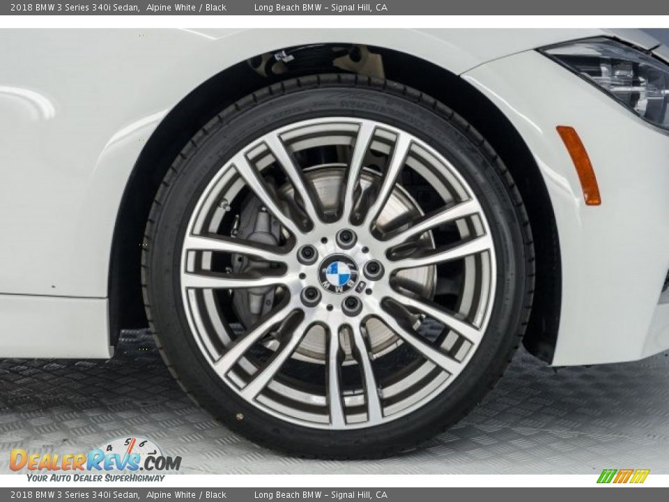 2018 BMW 3 Series 340i Sedan Alpine White / Black Photo #9