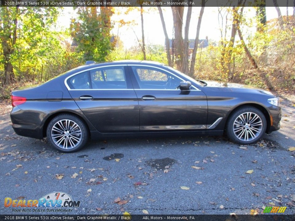 Dark Graphite Metallic 2018 BMW 5 Series 530i xDrive Sedan Photo #2