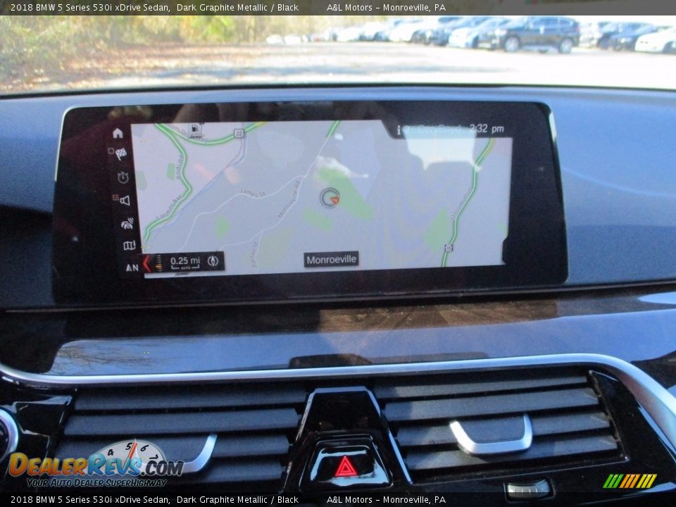Navigation of 2018 BMW 5 Series 530i xDrive Sedan Photo #14