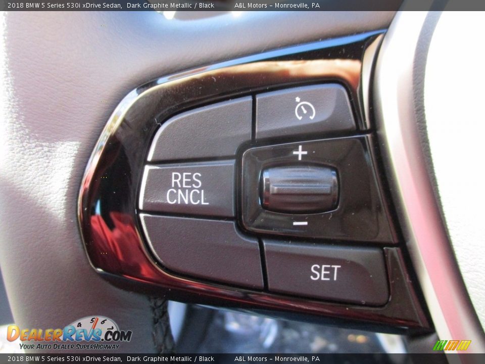 Controls of 2018 BMW 5 Series 530i xDrive Sedan Photo #18