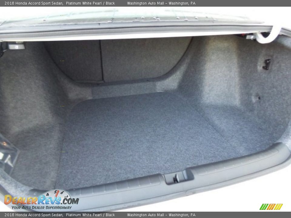 2018 Honda Accord Sport Sedan Platinum White Pearl / Black Photo #11