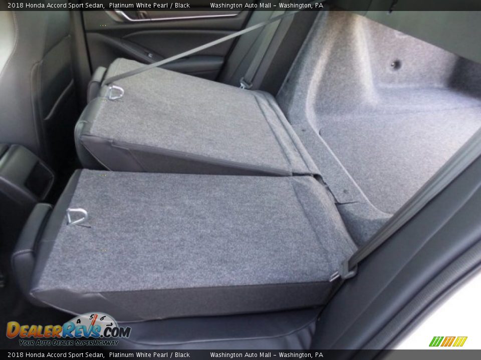 2018 Honda Accord Sport Sedan Platinum White Pearl / Black Photo #12