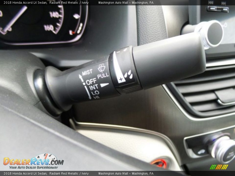 2018 Honda Accord LX Sedan Radiant Red Metallic / Ivory Photo #20