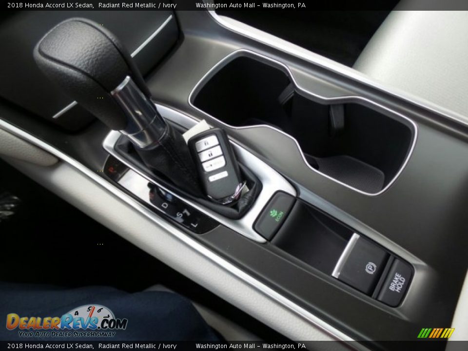 2018 Honda Accord LX Sedan Radiant Red Metallic / Ivory Photo #23