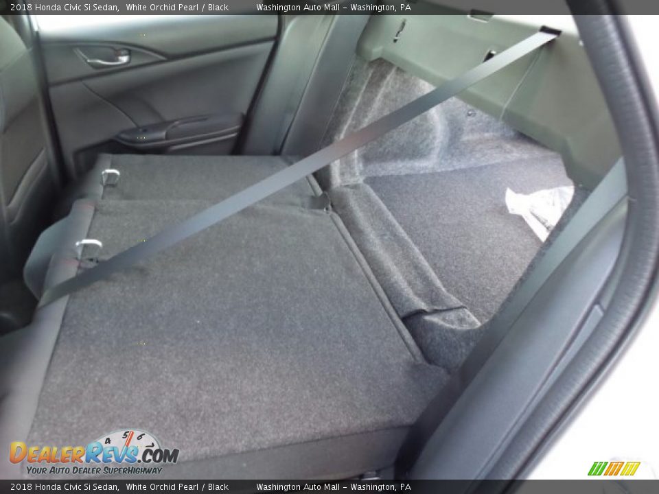 2018 Honda Civic Si Sedan White Orchid Pearl / Black Photo #12
