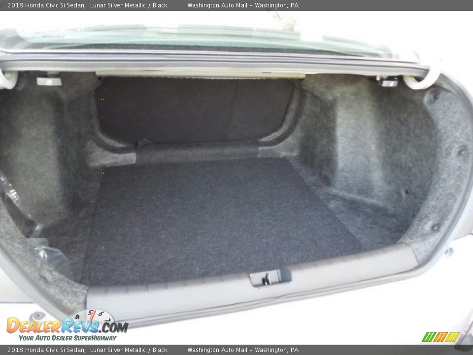 2018 Honda Civic Si Sedan Lunar Silver Metallic / Black Photo #11