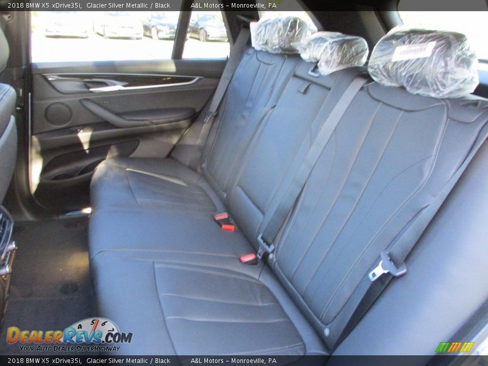 2018 BMW X5 xDrive35i Glacier Silver Metallic / Black Photo #11