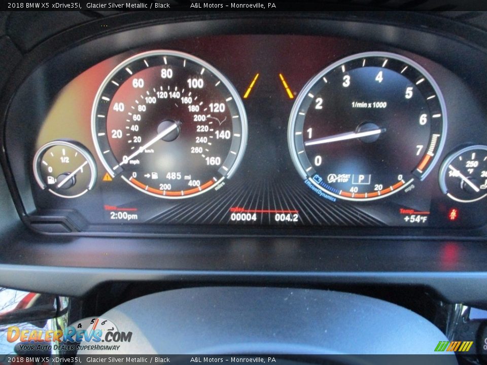 2018 BMW X5 xDrive35i Glacier Silver Metallic / Black Photo #20