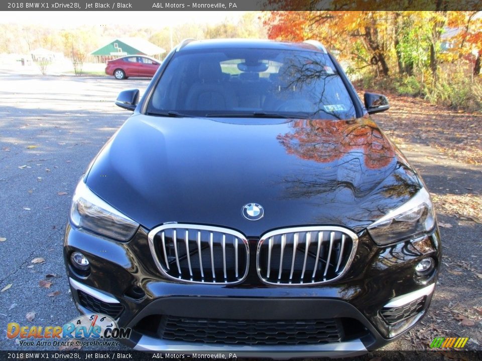 2018 BMW X1 xDrive28i Jet Black / Black Photo #7