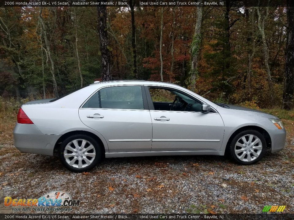 2006 Honda Accord EX-L V6 Sedan Alabaster Silver Metallic / Black Photo #4