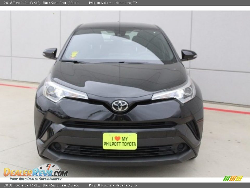 2018 Toyota C-HR XLE Black Sand Pearl / Black Photo #2
