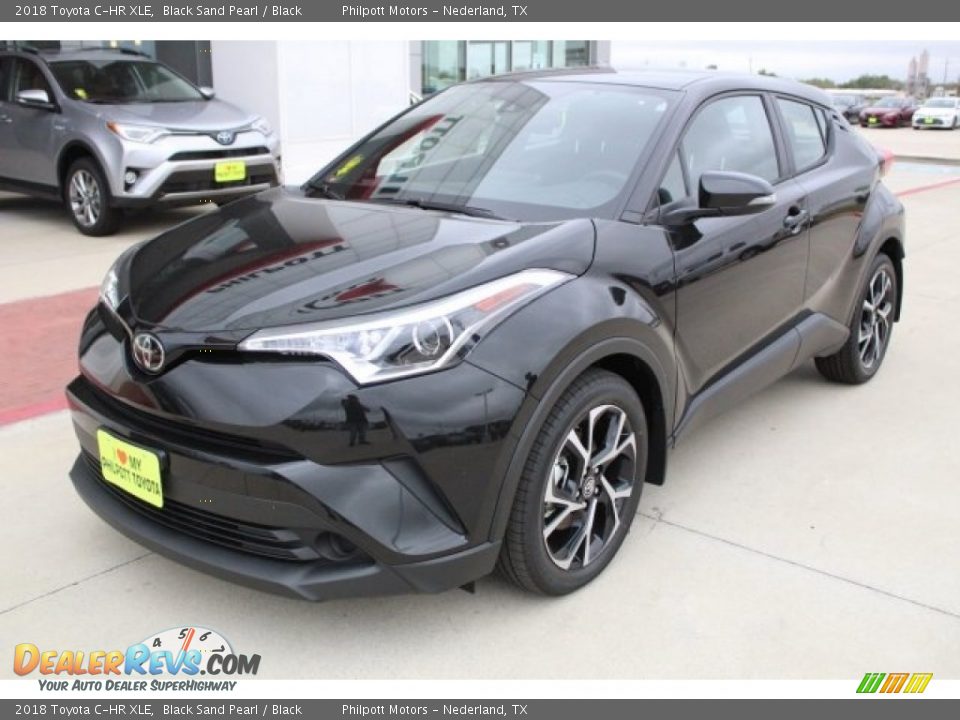 2018 Toyota C-HR XLE Black Sand Pearl / Black Photo #3