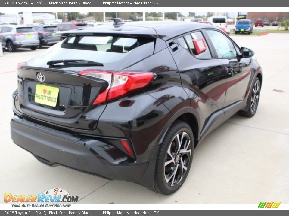 2018 Toyota C-HR XLE Black Sand Pearl / Black Photo #7