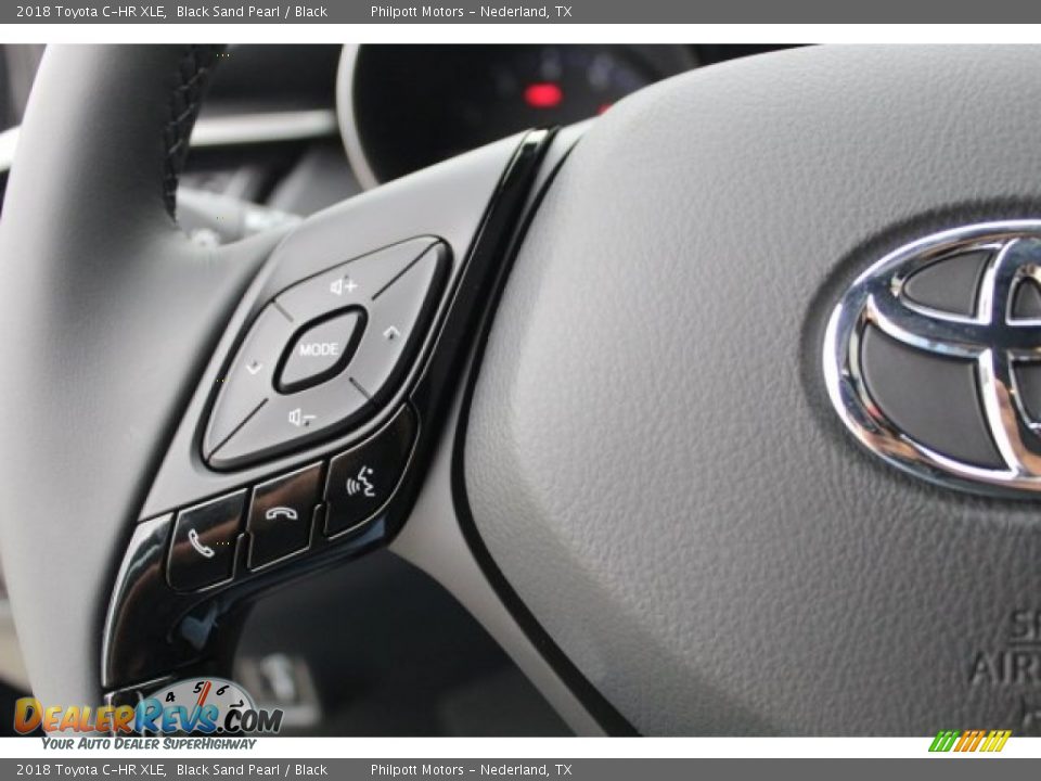 2018 Toyota C-HR XLE Black Sand Pearl / Black Photo #14