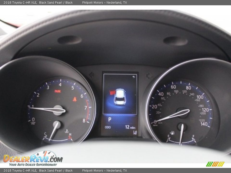 2018 Toyota C-HR XLE Black Sand Pearl / Black Photo #16