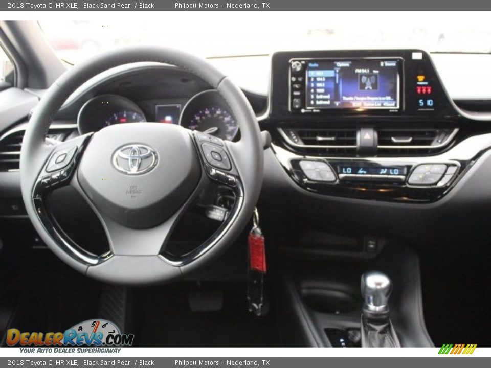 2018 Toyota C-HR XLE Black Sand Pearl / Black Photo #19