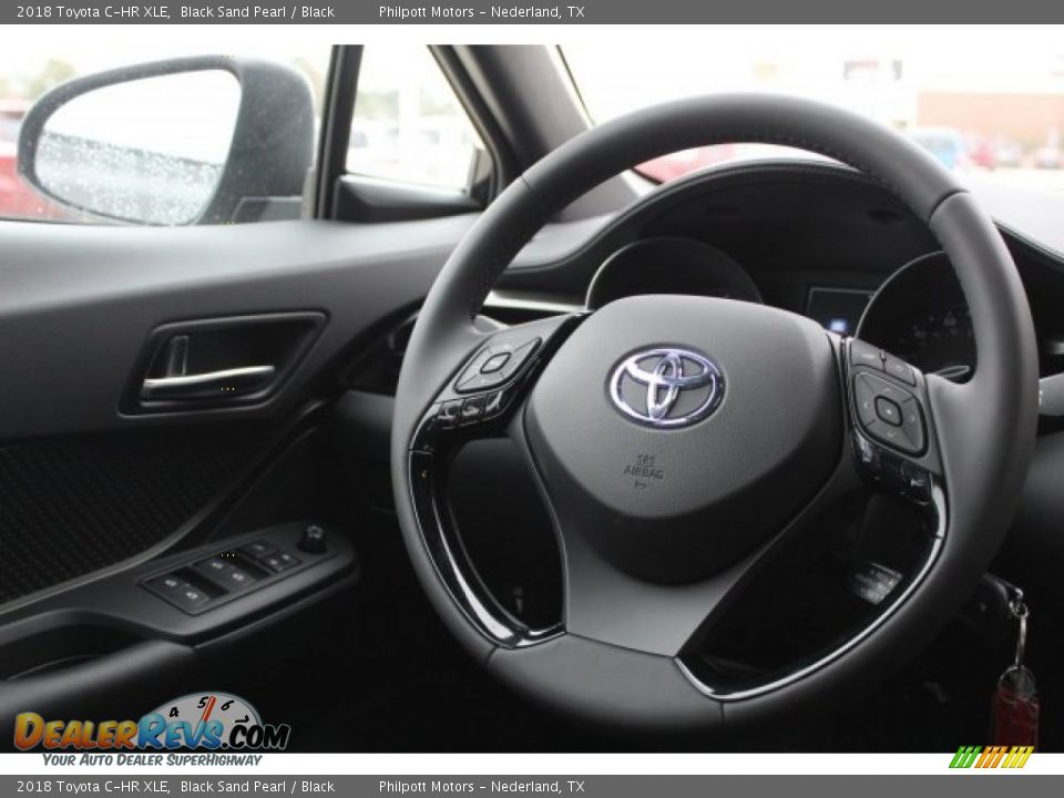 2018 Toyota C-HR XLE Black Sand Pearl / Black Photo #20