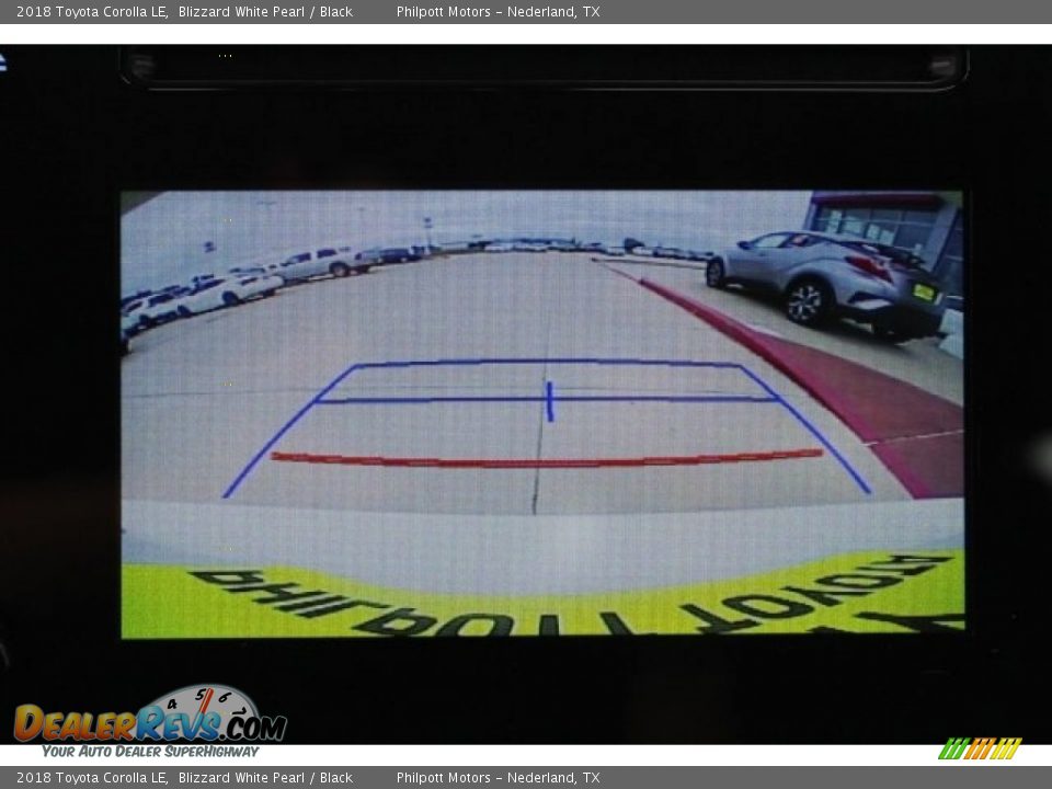 2018 Toyota Corolla LE Blizzard White Pearl / Black Photo #11