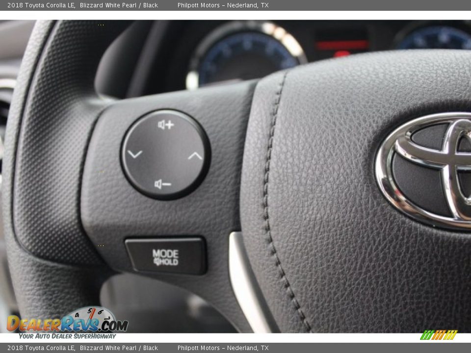 2018 Toyota Corolla LE Blizzard White Pearl / Black Photo #14