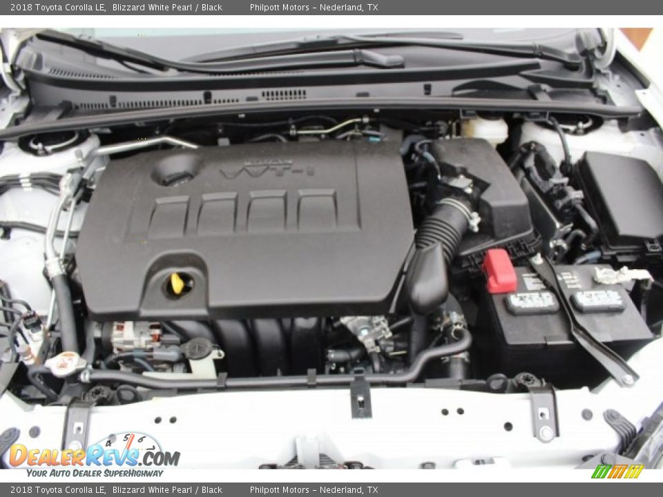2018 Toyota Corolla LE Blizzard White Pearl / Black Photo #23