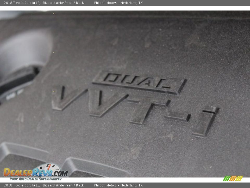 2018 Toyota Corolla LE Blizzard White Pearl / Black Photo #24