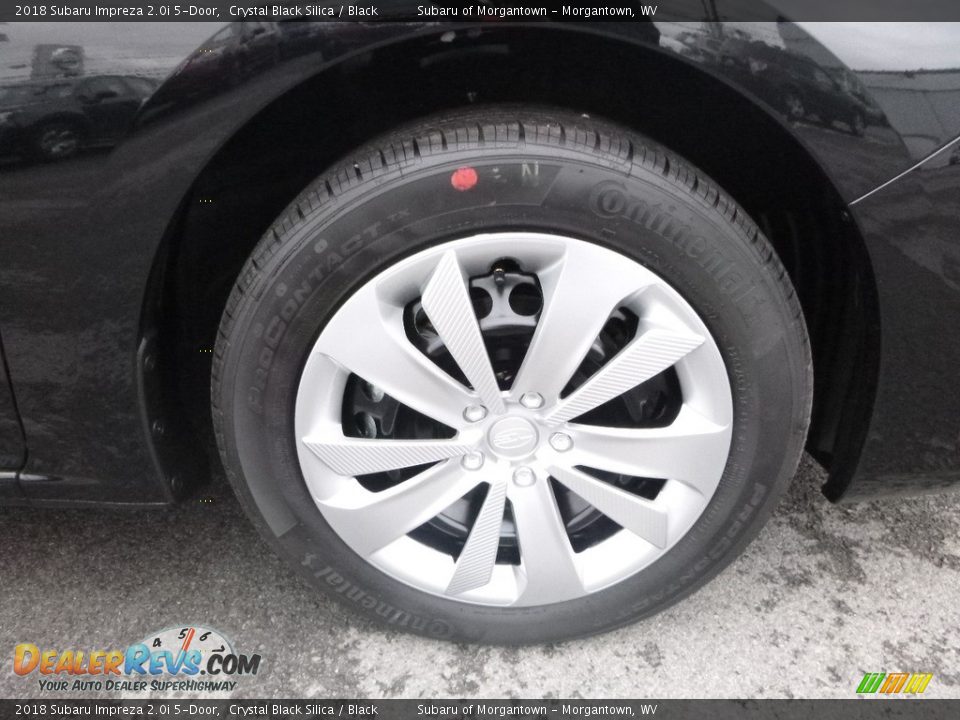 2018 Subaru Impreza 2.0i 5-Door Crystal Black Silica / Black Photo #2